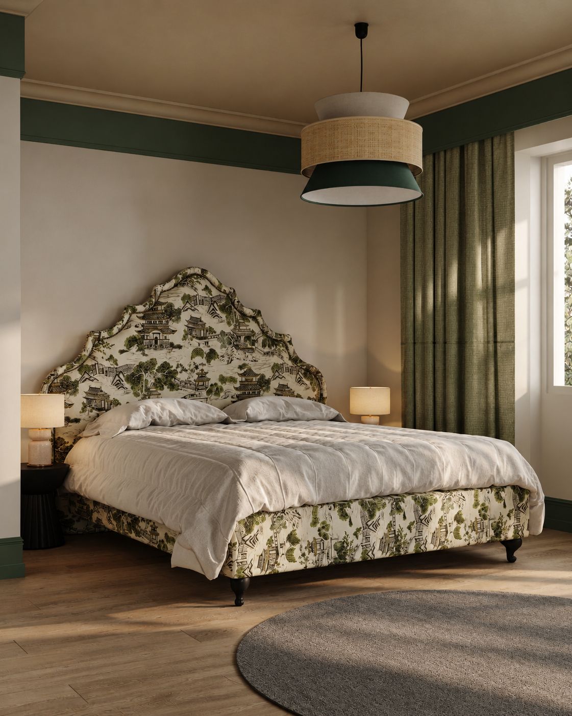 Letto a fiori
